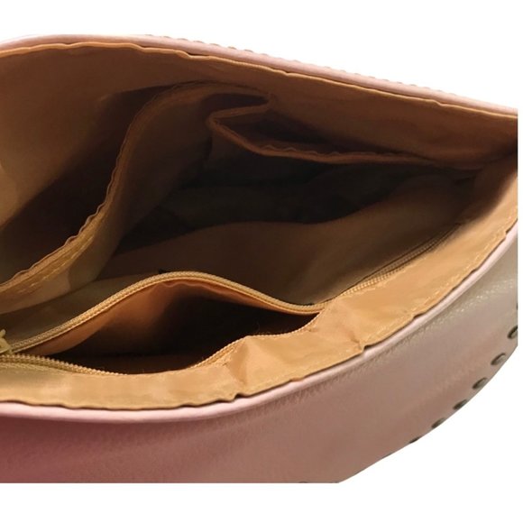 AVANT PREMIERE RETRO PINK LEATHER PURSE HANDBAG PURSE - Picture 7 of 9